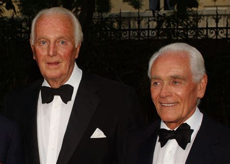 hubert givenchy partner|hubert de Givenchy personal life.